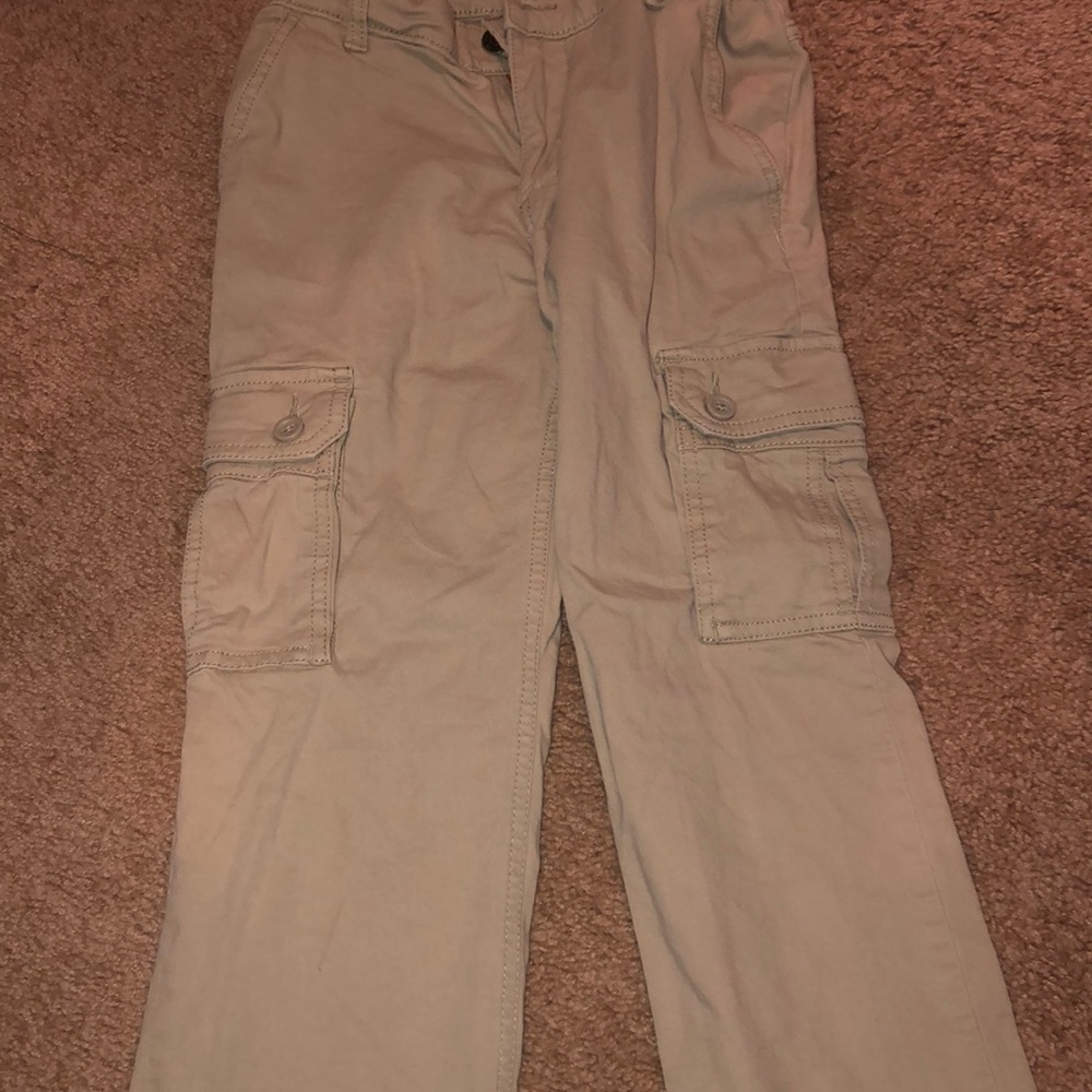Boys size 10 wrangler khaki